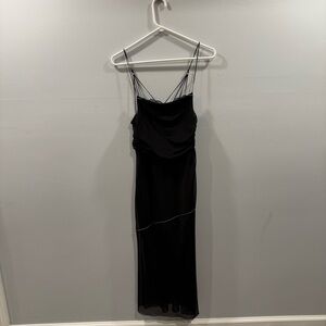 Urban Outfitters Black Strappy Dress